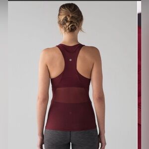 Lululemon Body Con Tank
Deep Rouge